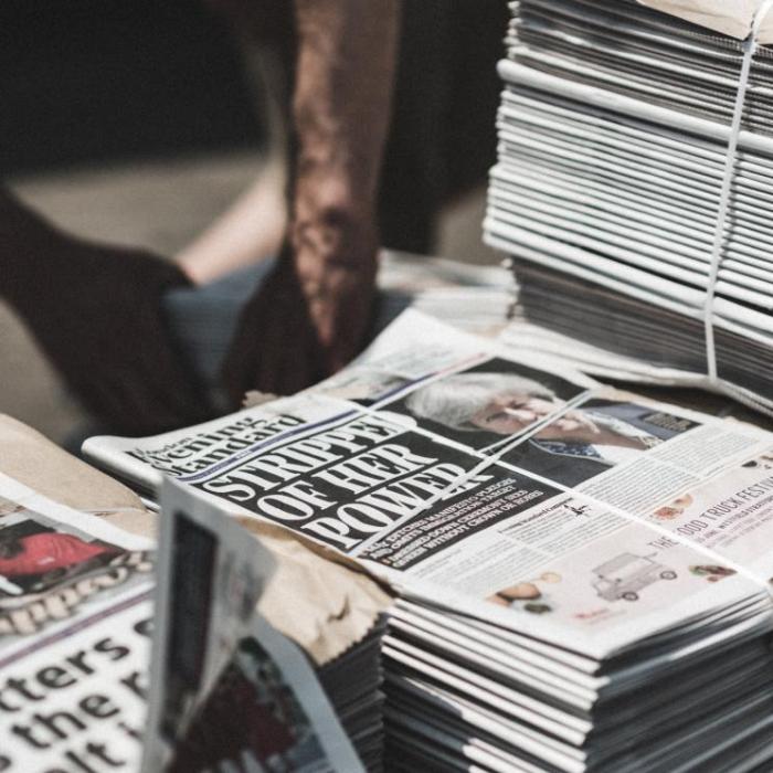 Regional newspaper content